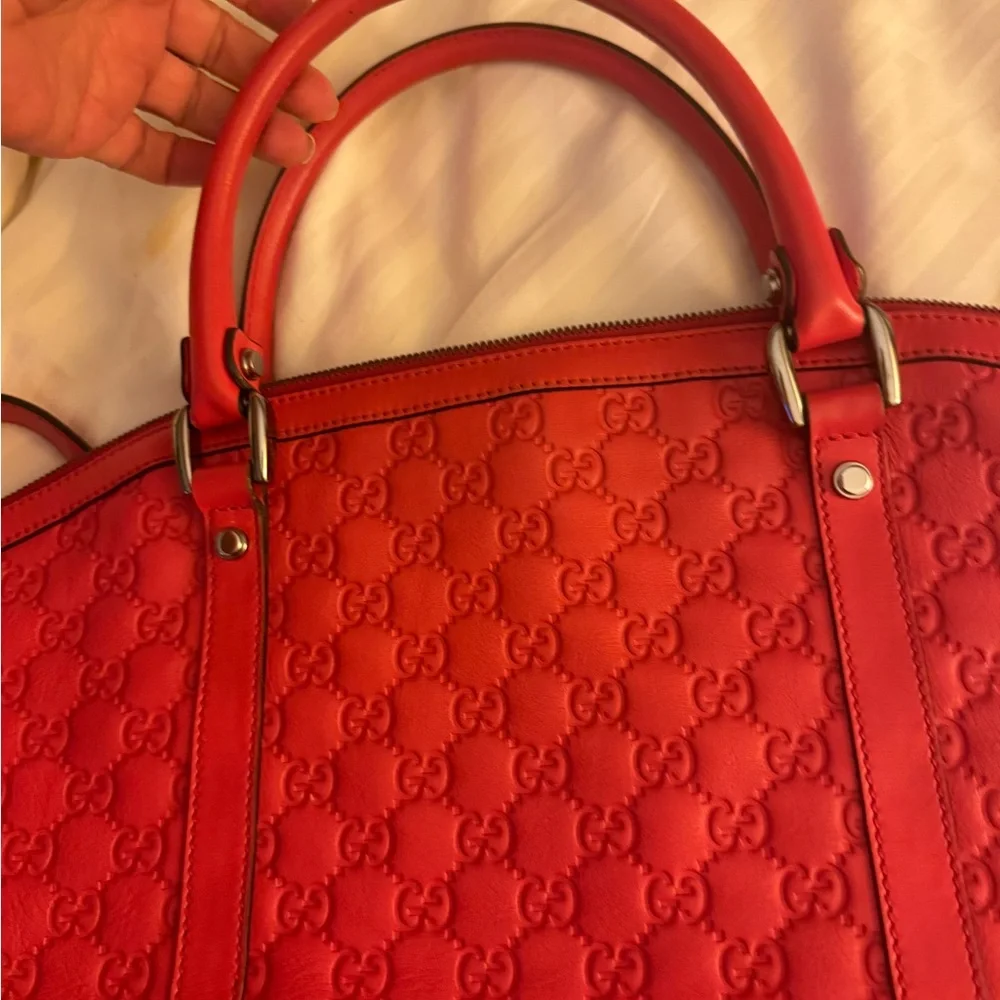Gucci micro guccissima convertible dome bag orange….. - Picture 6 of 11